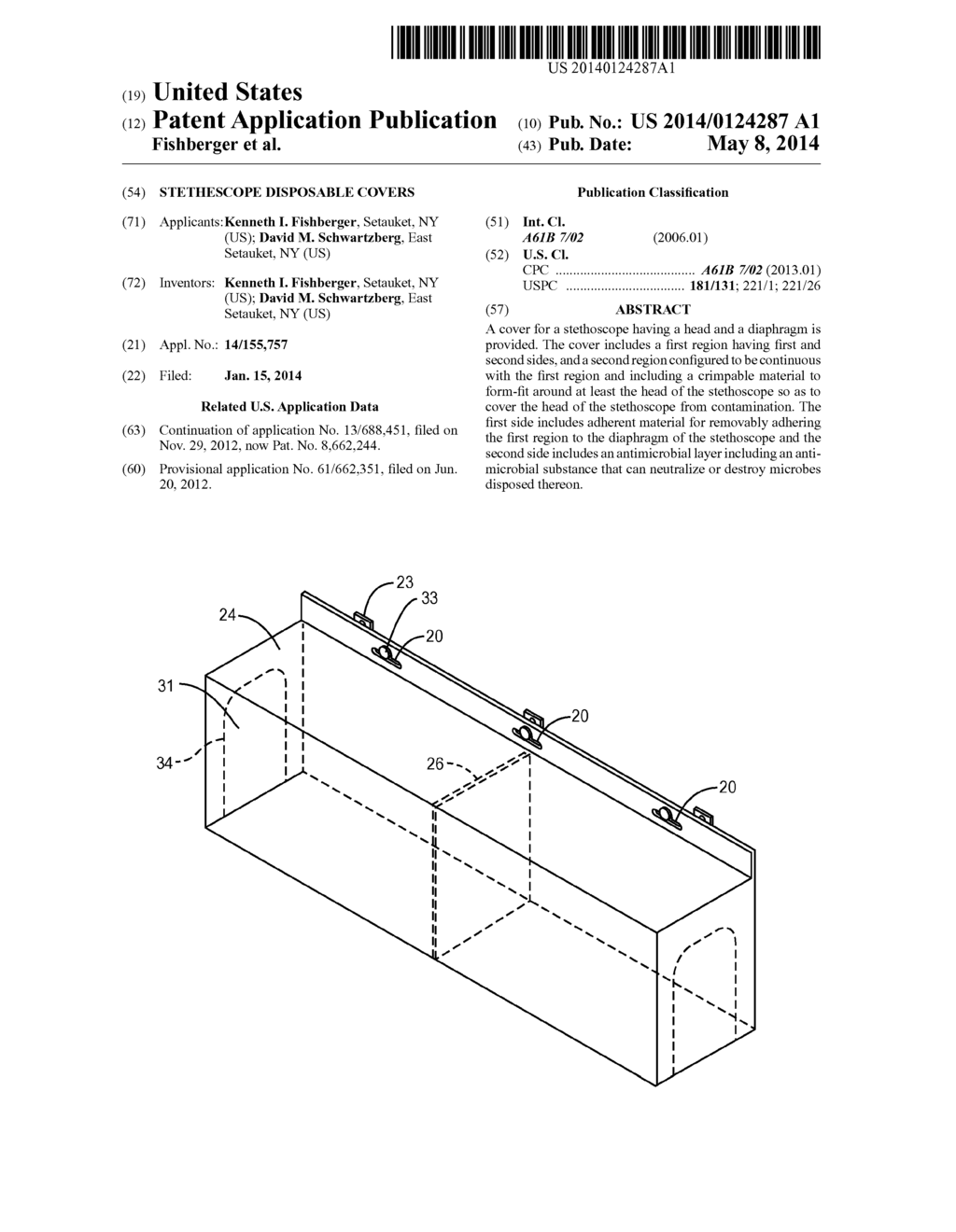 STETHESCOPE DISPOSABLE COVERS - diagram, schematic, and image 01