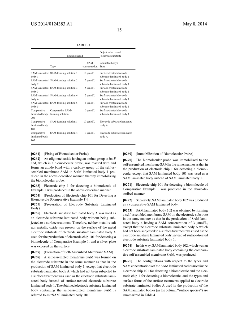 ELECTRODE CHIP FOR DETECTING BIOLOGICAL MOLECULE, AND METHOD FOR DETECTING     BIOLOGICAL MOLECULE - diagram, schematic, and image 48