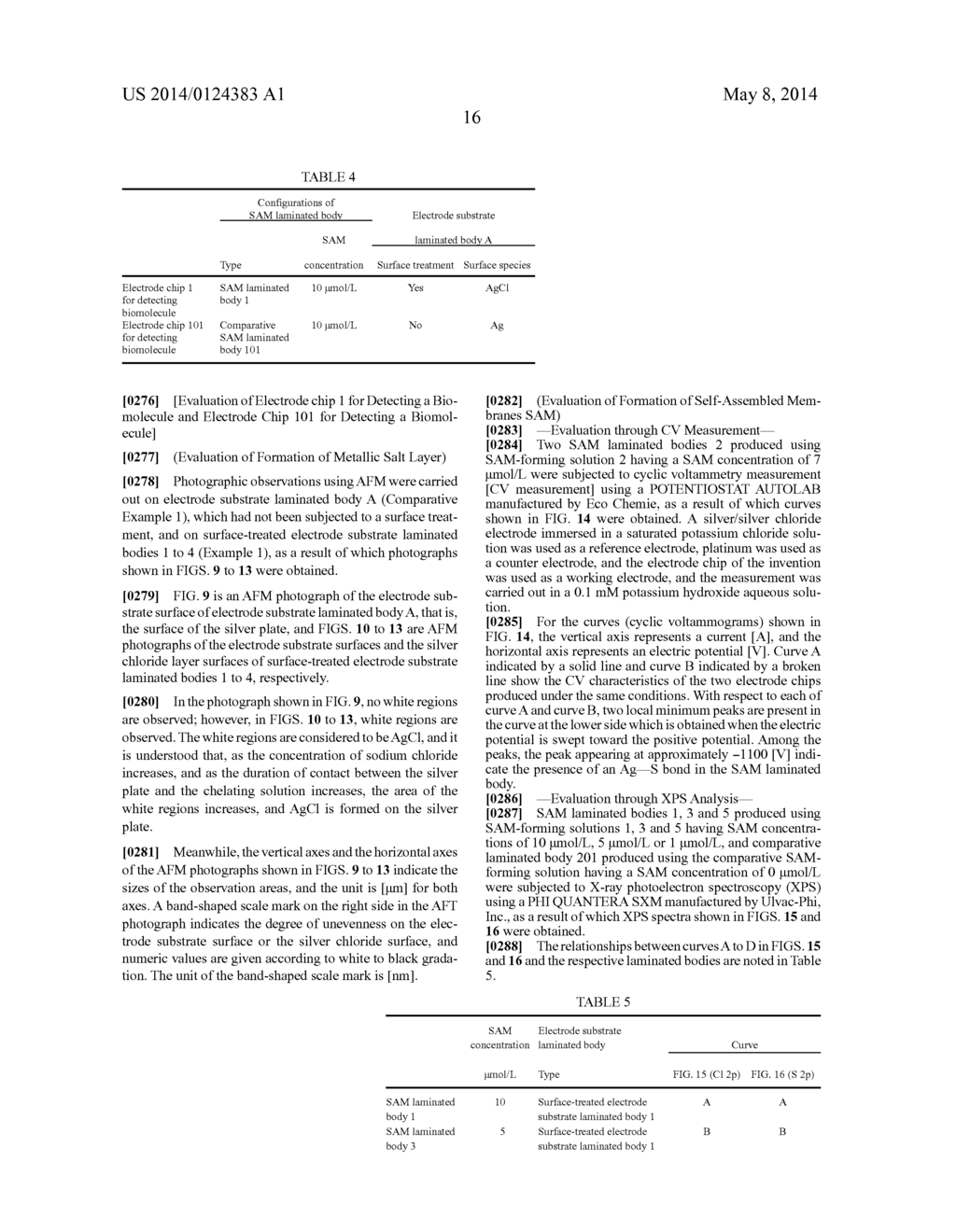 ELECTRODE CHIP FOR DETECTING BIOLOGICAL MOLECULE, AND METHOD FOR DETECTING     BIOLOGICAL MOLECULE - diagram, schematic, and image 49