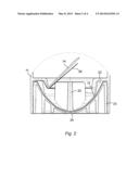 PACKAGING DEVICE DESIGNED TO SEPARATELY PACKAGE A FIRST AND A SECOND FLUID diagram and image