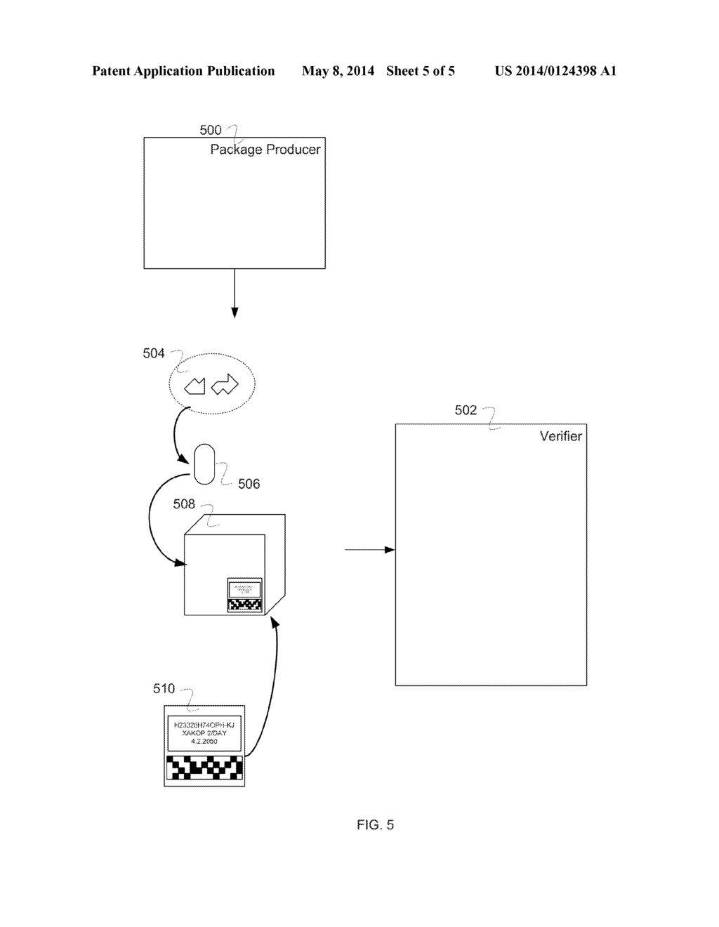 SYSTEM FOR VERIFYING AN ITEM IN A PACKAGE - diagram, schematic, and image 06