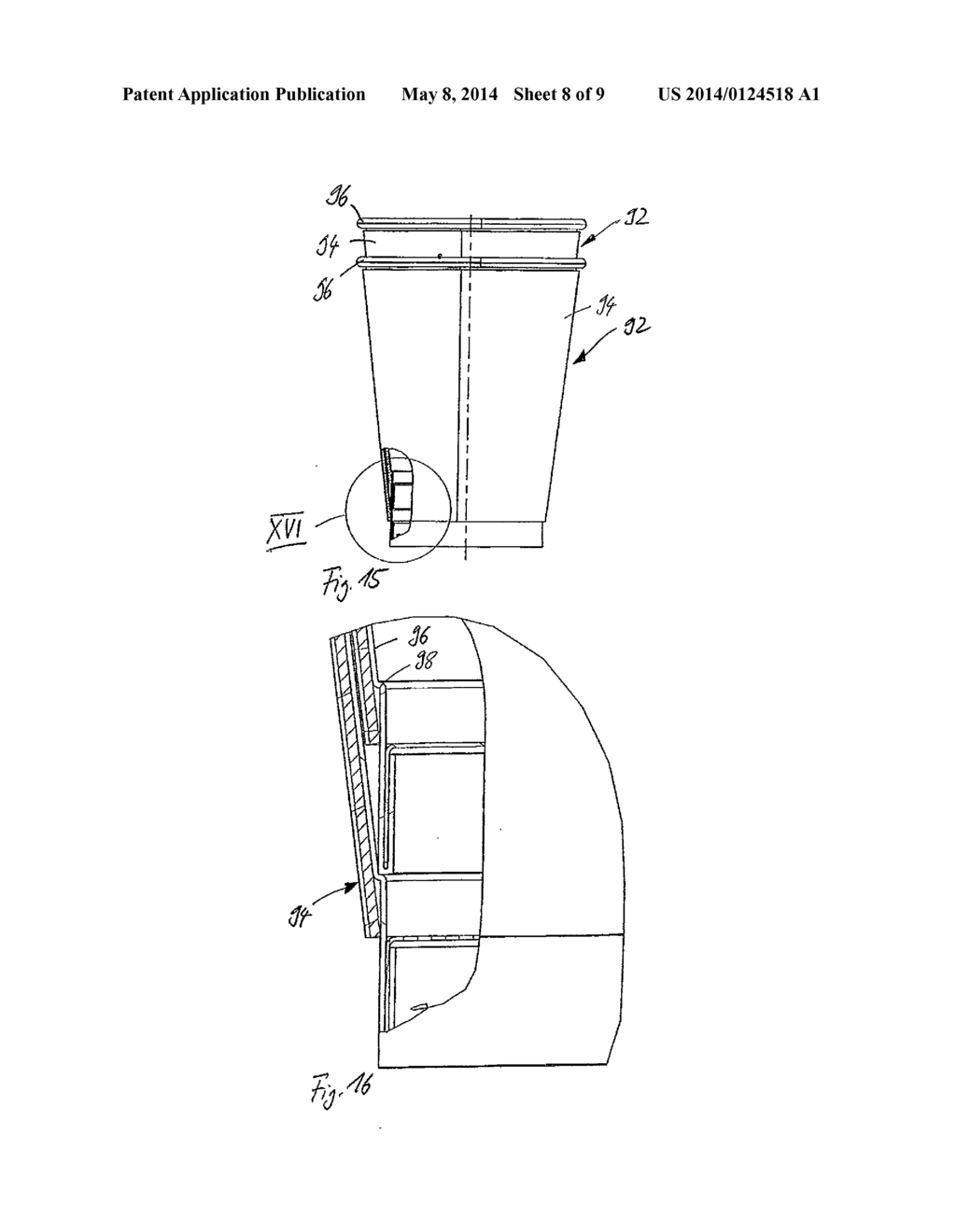 INSULATING CUP AND METHOD FOR PRODUCING AN INSULATING CUP - diagram, schematic, and image 09