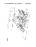 Device for separating two zones of a passenger cabin diagram and image