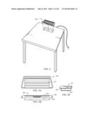 DESKTOP ORGANIZATION AND DISPLAY STAND SYSTEM diagram and image