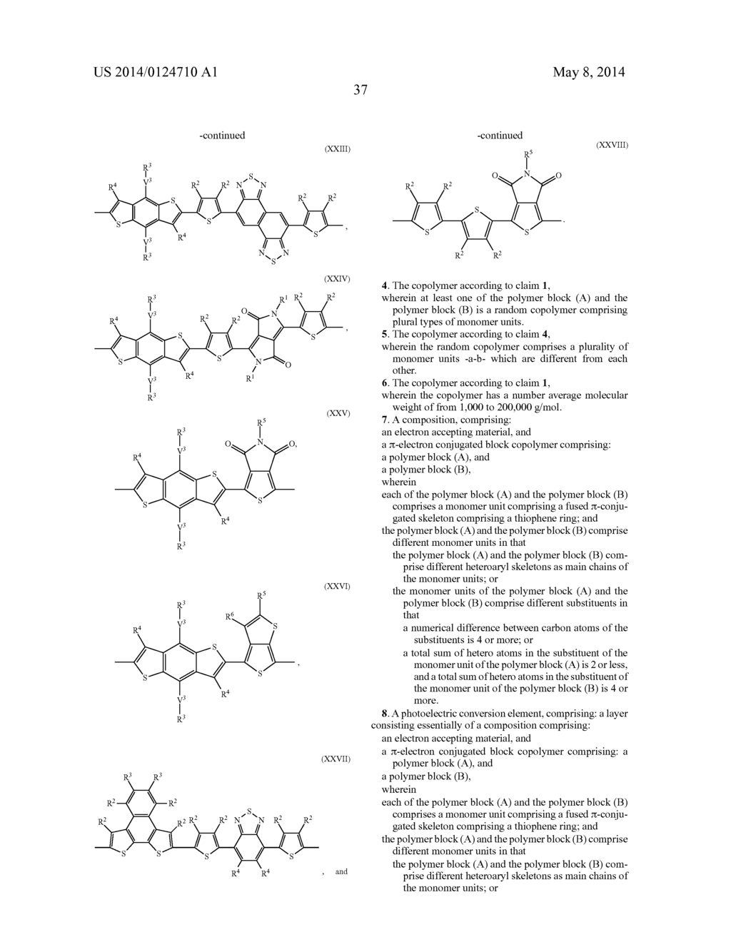 BLOCK COPOLYMER AND PHOTOELECTRIC CONVERSION ELEMENT - diagram, schematic, and image 38