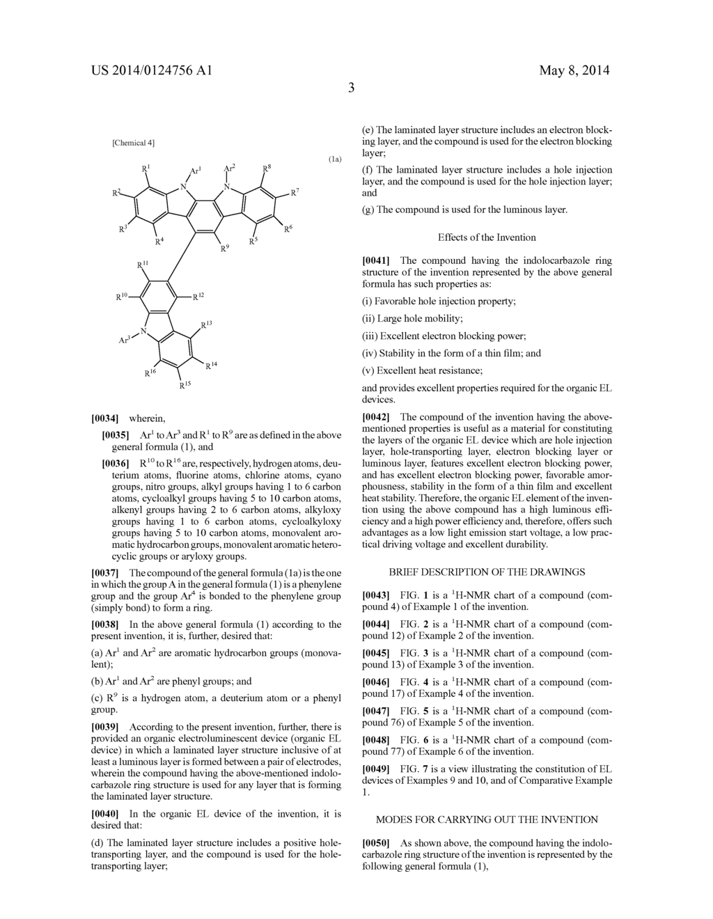 COMPOUND HAVING AN INDOLOCARBAZOLE RING STRUCTURE AND ORGANIC     ELECTROLUMINESCENT DEVICE - diagram, schematic, and image 11