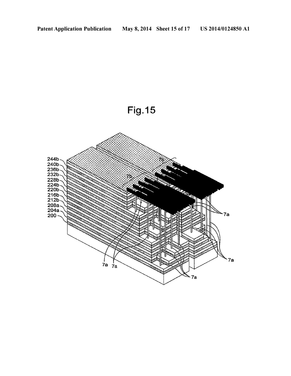 SEMICONDUCTOR MEMORY DEVICE AND MANUFACTURING METHOD THEREOF - diagram, schematic, and image 16