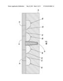 SEMICONDUCTOR DEVICE INCLUDING LOW-K DIELECTRIC CAP LAYER FOR GATE     ELECTRODES AND RELATED METHODS diagram and image