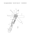 SUB SEA CENTRAL AXIS TURBINE WITH REARWARDLY RAKED BLADES diagram and image