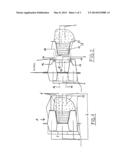 SAFETY SILL FOR A STRUCTURAL FRAME BEARING A BATTER IN THE EVENT OF A SIDE     IMPACT diagram and image