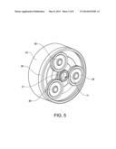 WHEEL HUB MOTOR ARRANGEMENT diagram and image