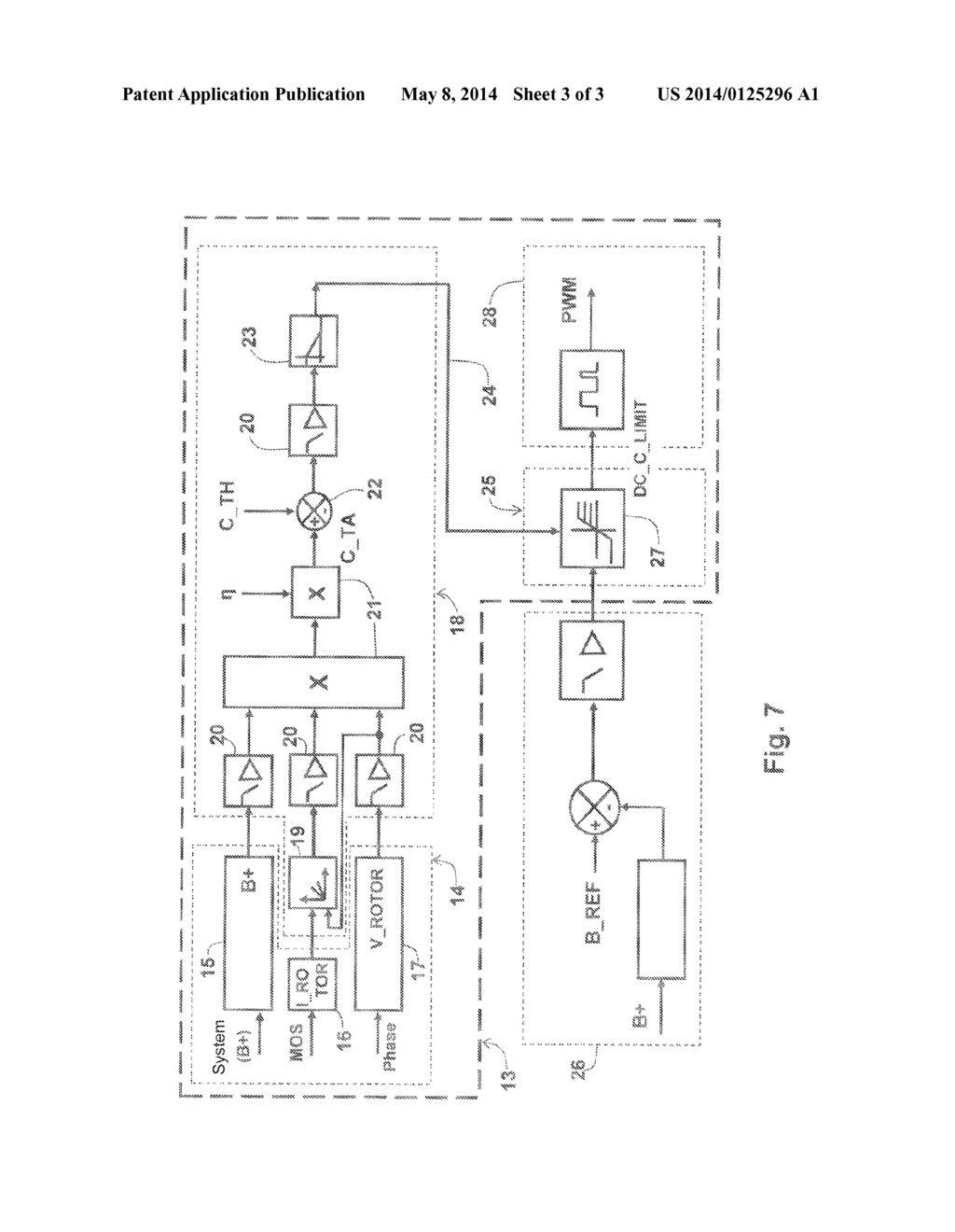 METHOD FOR CONTROLLING THE RESISTING TORQUE OF A MOTOR VEHICLE ALTERNATOR,     AND SYSTEM FOR IMPLEMENTING THIS METHOD - diagram, schematic, and image 04