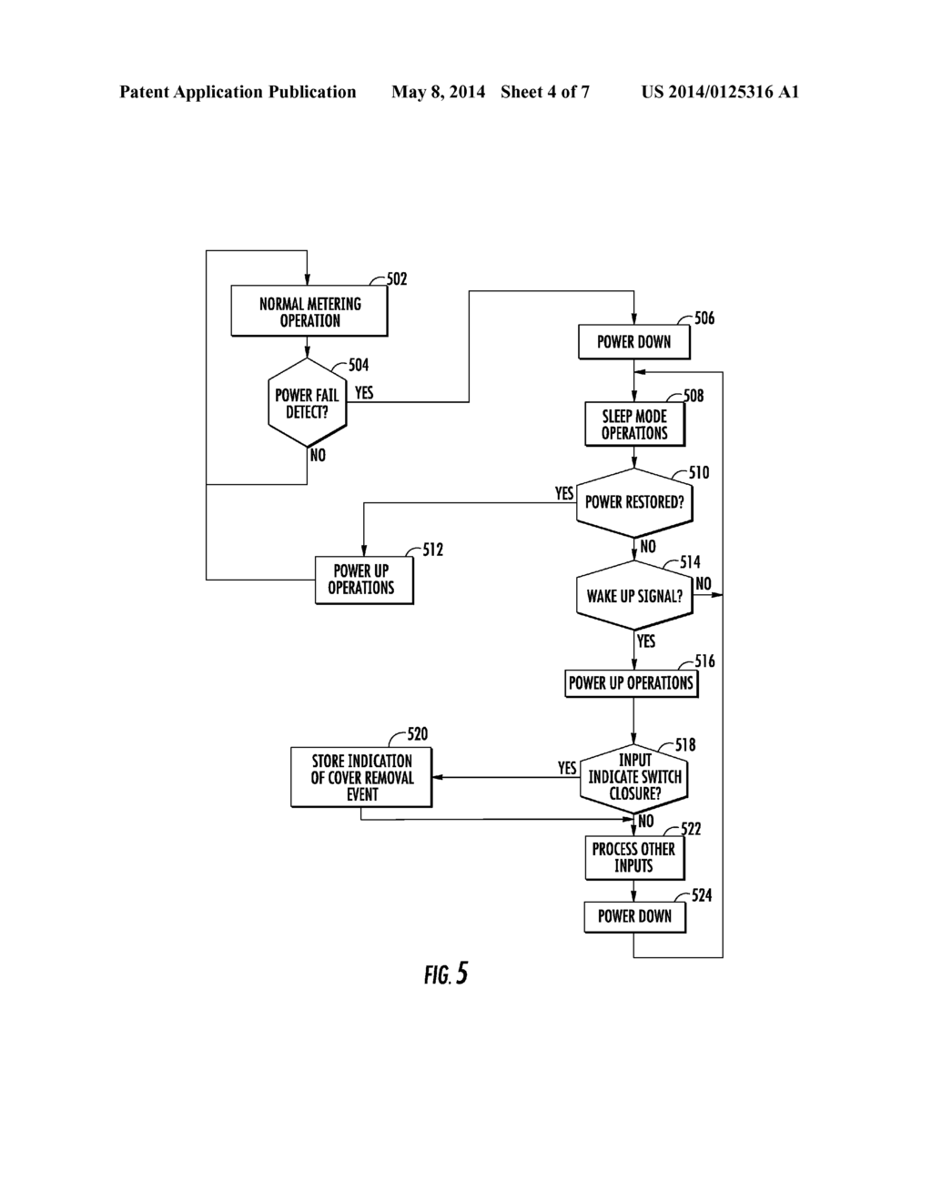 MECHANICAL SWITCH ACTIVITY DETECTION ON POWER OUTAGE - diagram, schematic, and image 05