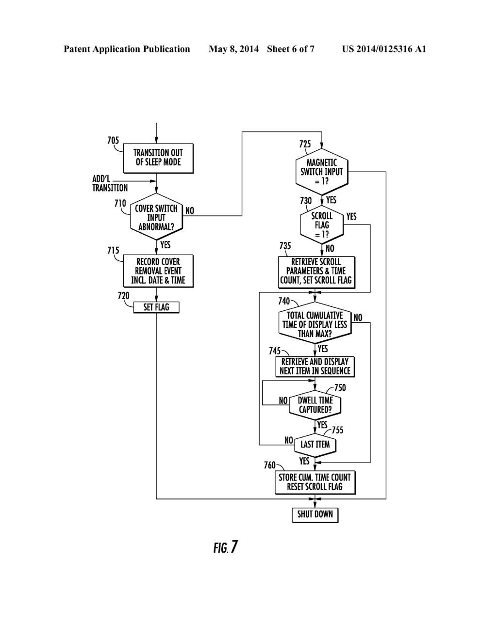 MECHANICAL SWITCH ACTIVITY DETECTION ON POWER OUTAGE - diagram, schematic, and image 07