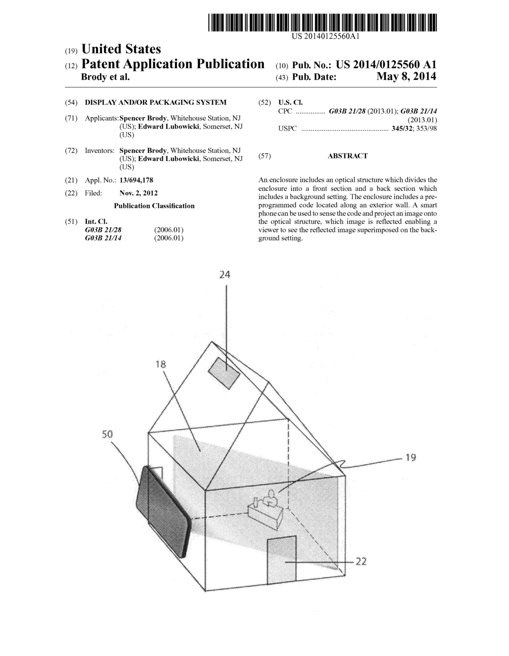 Display and/or packaging system - diagram, schematic, and image 01