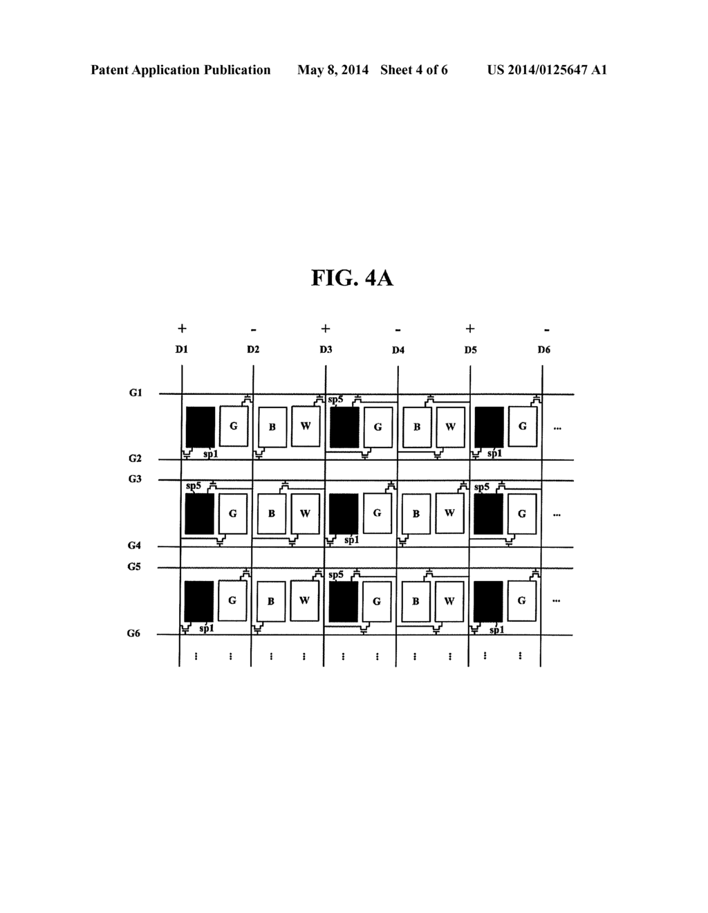 LIQUID CRYSTAL DISPLAY DEVICE AND METHOD OF DRIVING THE SAME - diagram, schematic, and image 05