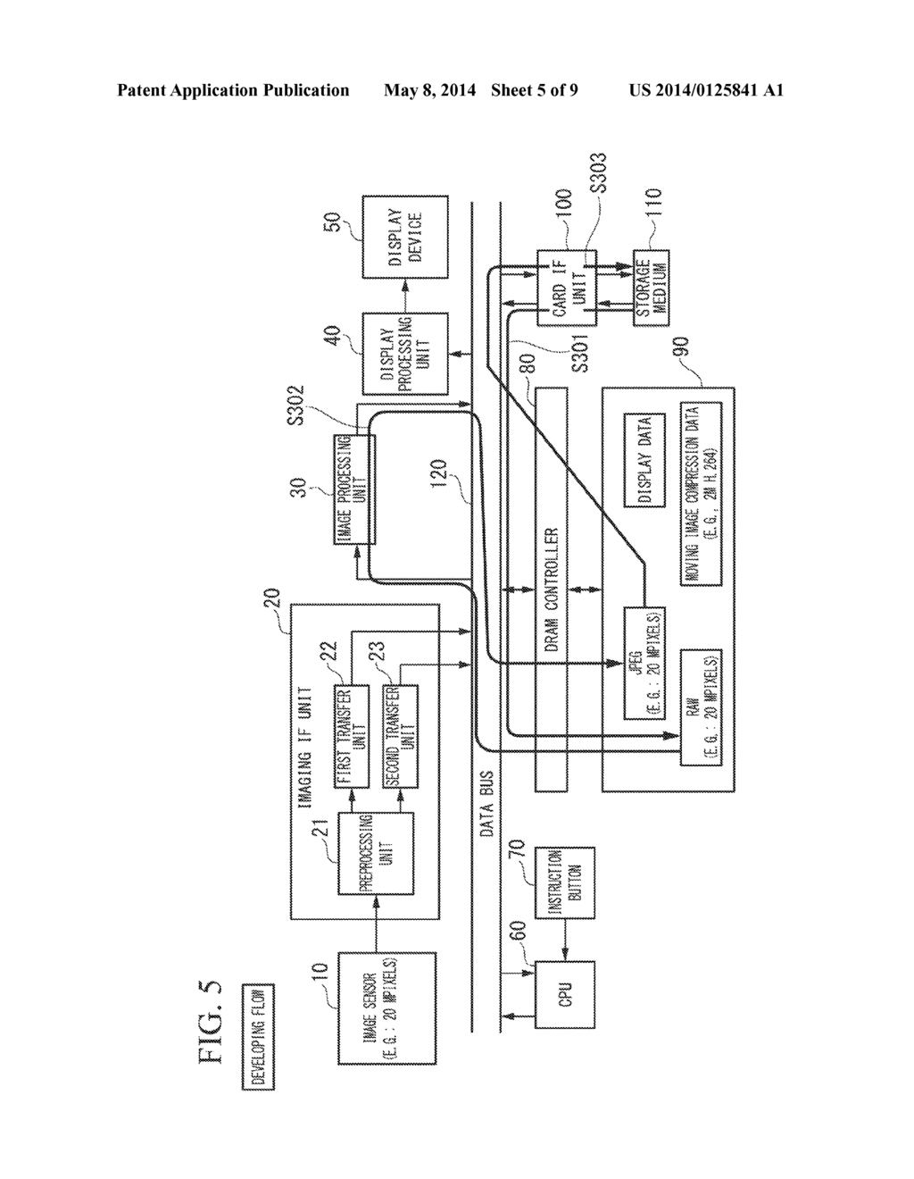IMAGING DEVICE, METHOD OF CAPTURING IMAGE, AND PROGRAM PRODUCT FOR     CAPTURING IMAGE - diagram, schematic, and image 06