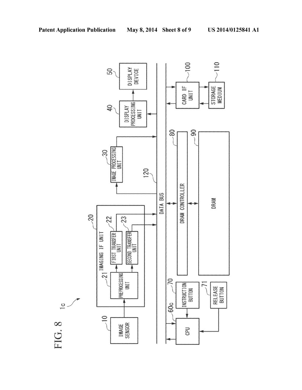 IMAGING DEVICE, METHOD OF CAPTURING IMAGE, AND PROGRAM PRODUCT FOR     CAPTURING IMAGE - diagram, schematic, and image 09