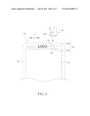 TOUCH-SENSING DEVICE AND TOUCH-SENSING DISPLAY THEREWITH diagram and image