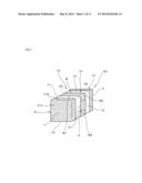 LAMINATED CERAMIC ELECTRONIC COMPONENT, MANUFACTURING METHOD THEREFOR,     SERIAL TAPING ELECTRONIC COMPONENT, MANUFACTURING METHOD THEREFOR, AND     DIRECTION IDENTIFICATION METHOD FOR LAMINATED CERAMIC ELECTRONIC     COMPONENT diagram and image