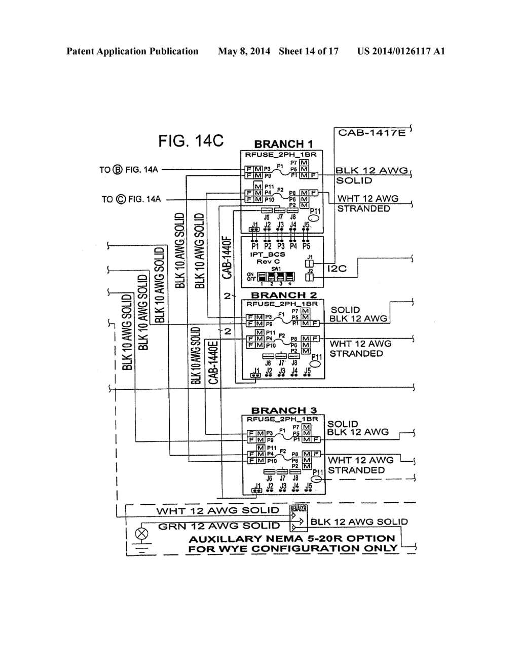 POWER DISTRIBUTION UNIT AND METHODS OF MAKING AND USE INCLUDING MODULAR     CONSTRUCTION AND ASSEMBLIES - diagram, schematic, and image 15