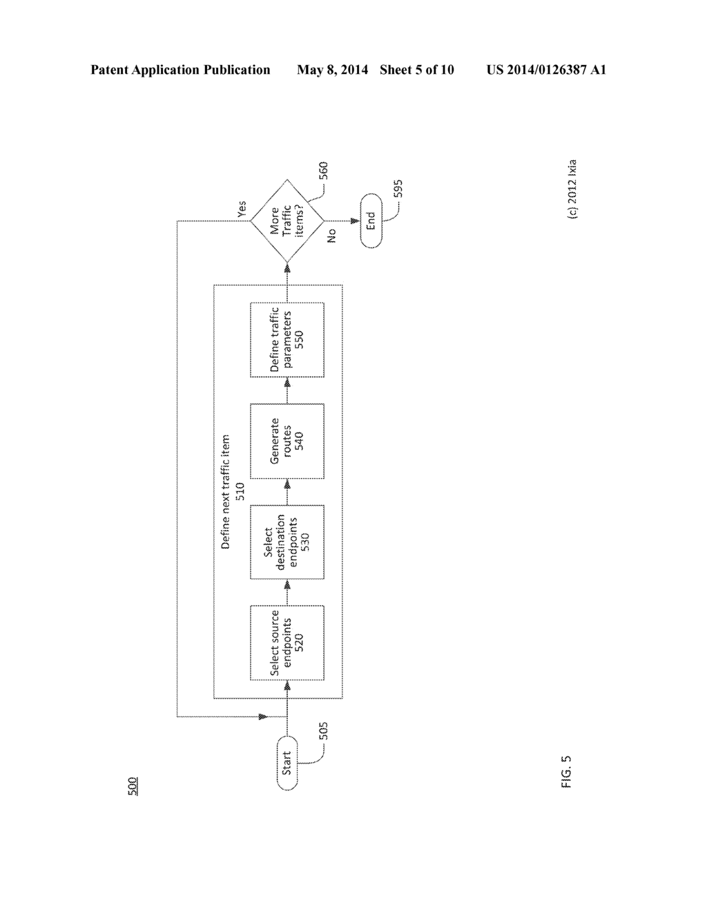 ENDPOINT SELECTION IN A NETWORK TEST SYSTEM - diagram, schematic, and image 06