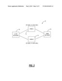 RESILIENT INTERWORKING OF SHORTEST PATH BRIDGING AND ETHERNET VIRTUAL     PRIVATE NETWORKS diagram and image