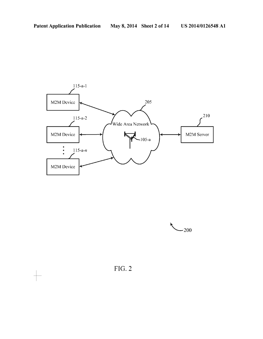 DYNAMIC PAGING CHANNEL SELECTION IN A MACHINE-TO-MACHINE WIRELESS WIDE     AREA NETWORK - diagram, schematic, and image 03