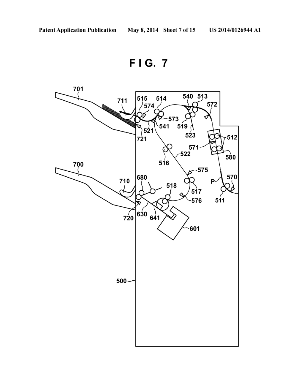 SHEET PROCESSING APPARATUS, CONTROL METHOD THEREFOR, AND STORAGE MEDIUM - diagram, schematic, and image 08