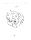 UNI-DIRECTIONAL AXIAL TURBINE BLADE ASSEMBLY diagram and image