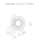 CENTRIFUGAL FAN IMPELLER STRUCTURE diagram and image