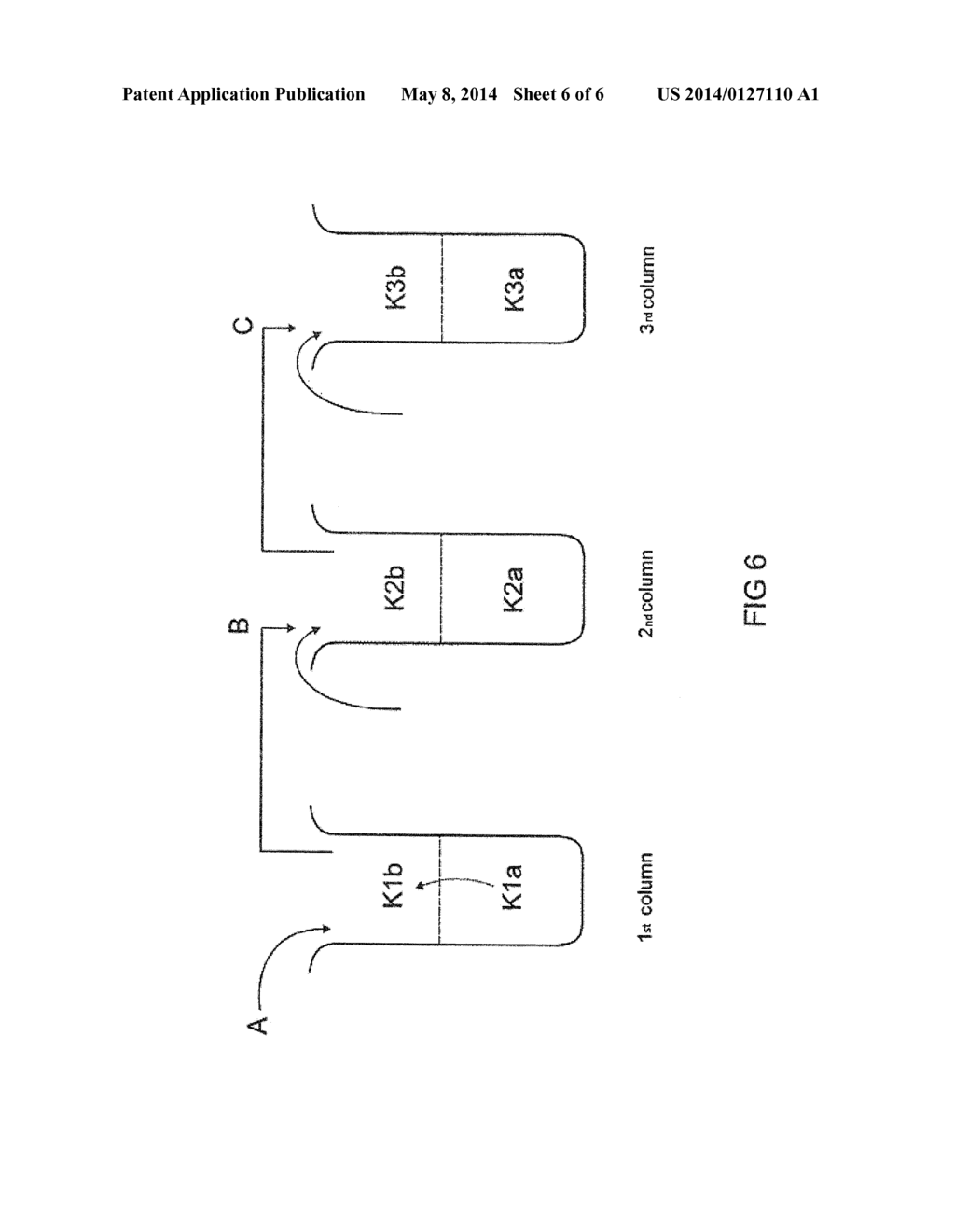 METHOD FOR RECOVERING PHOSPHORUS IN THE FORM OF A COMPOUND CONTAINING     PHOSPHORUS, FROM LAMP WASTE CONTAINING LUMINOPHORES - diagram, schematic, and image 07