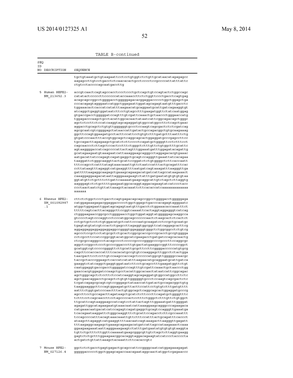 Compositions and Method for Inhibiting Hepcidin Antimicrobial Peptide     (HAMP) or HAMP-Related Gene Expression - diagram, schematic, and image 63