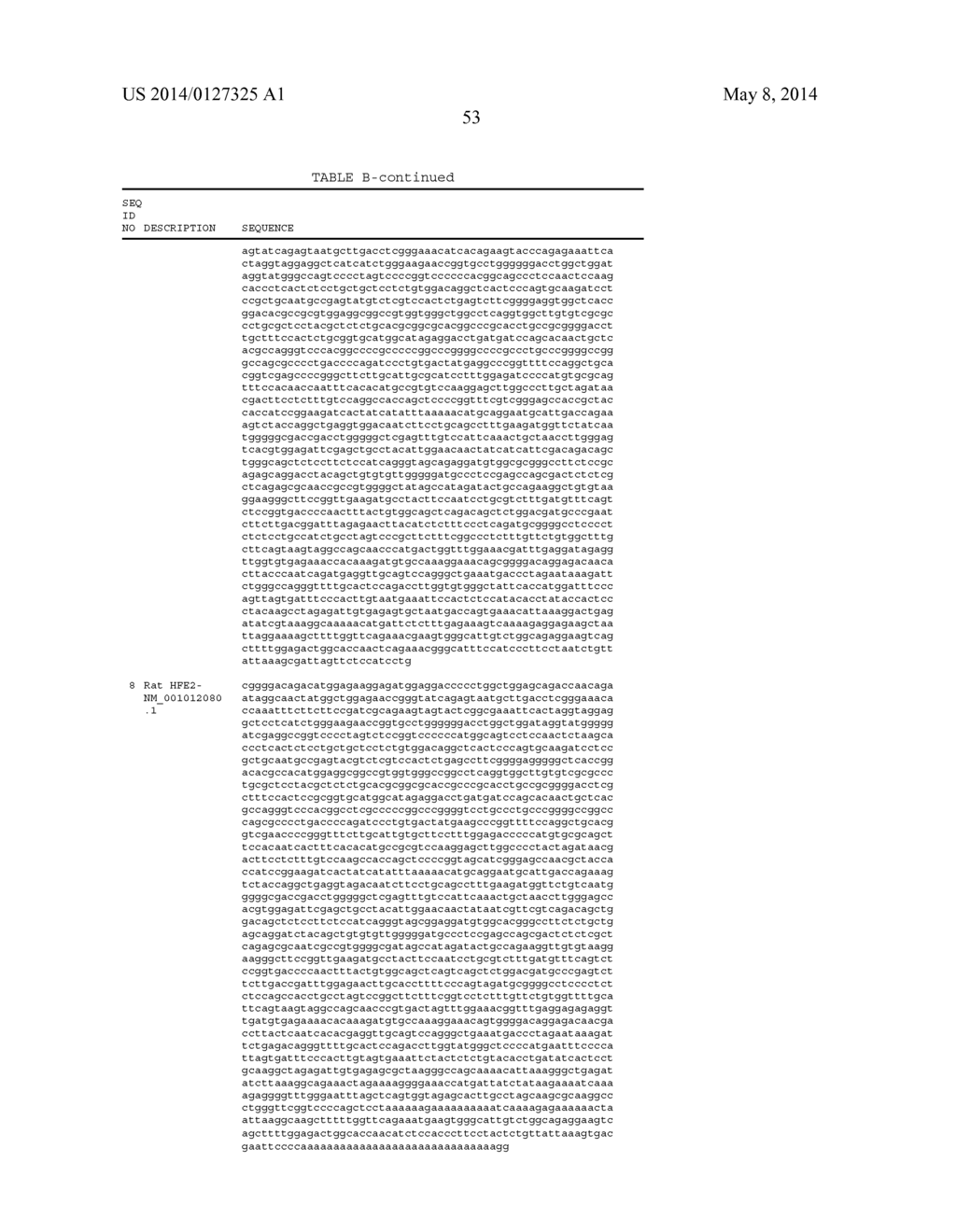 Compositions and Method for Inhibiting Hepcidin Antimicrobial Peptide     (HAMP) or HAMP-Related Gene Expression - diagram, schematic, and image 64