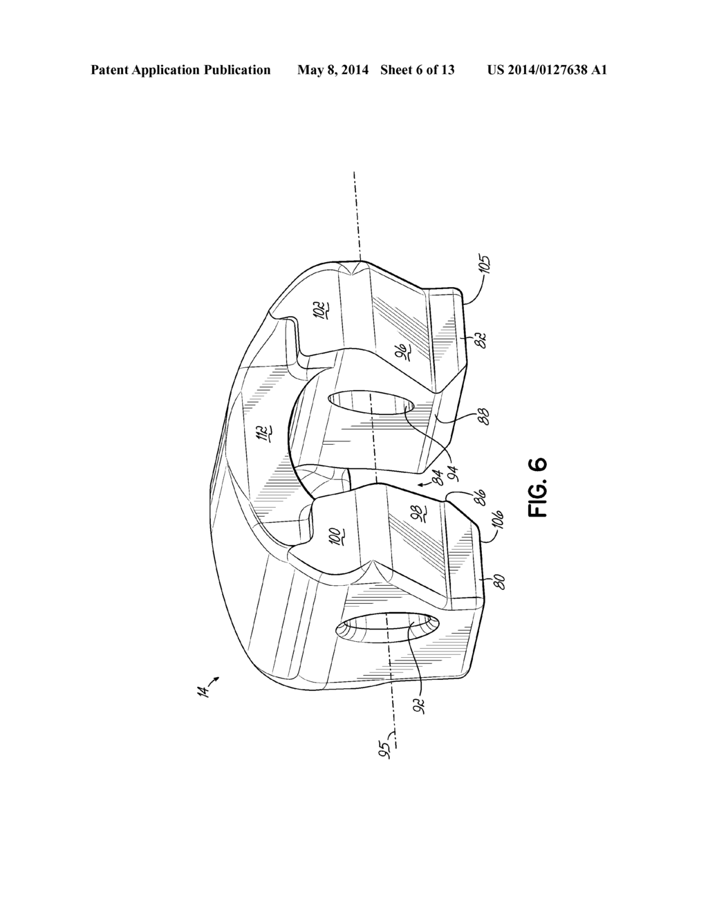 ORTHODONTIC BRACKET HAVING A BIASED SLIDE MEMBER - diagram, schematic, and image 07