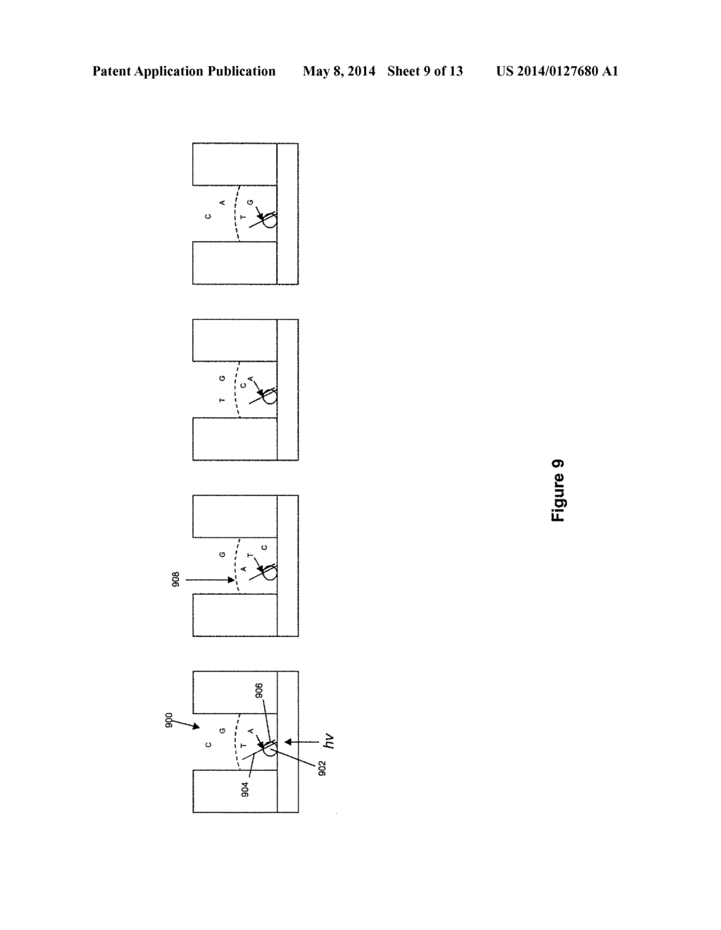 SINGLE MOLECULE SEQUENCING WITH TWO DISTINCT CHEMISTRY STEPS - diagram, schematic, and image 10