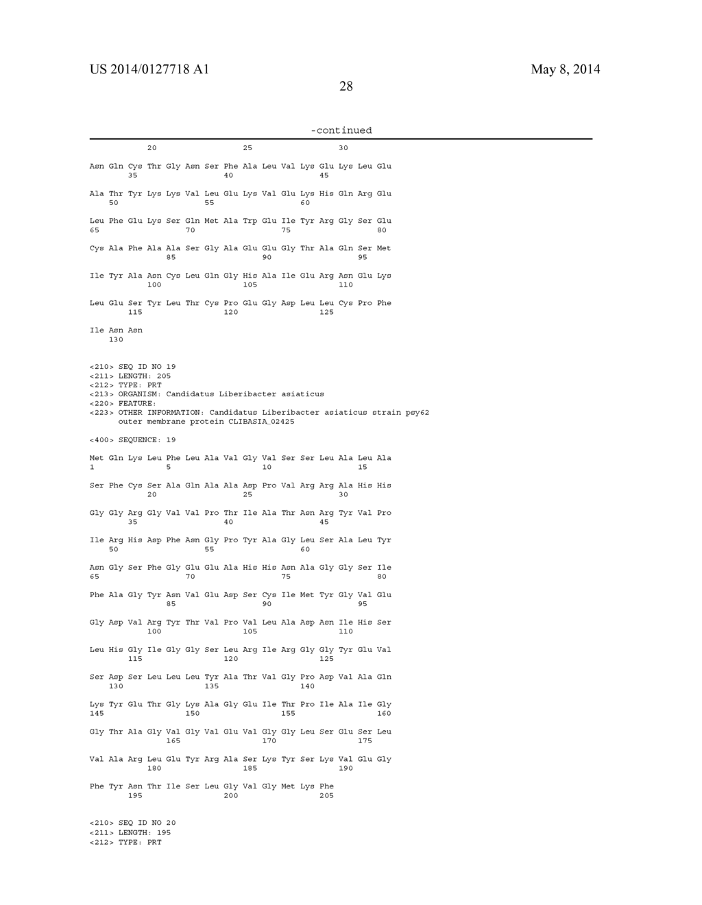 IDENTIFICATION OF SECRETED PROTEINS AS DETECTION MARKERS FOR CITRUS     DISEASE - diagram, schematic, and image 33