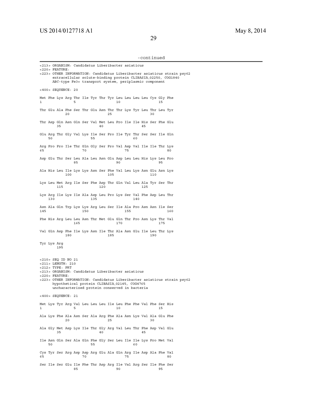 IDENTIFICATION OF SECRETED PROTEINS AS DETECTION MARKERS FOR CITRUS     DISEASE - diagram, schematic, and image 34