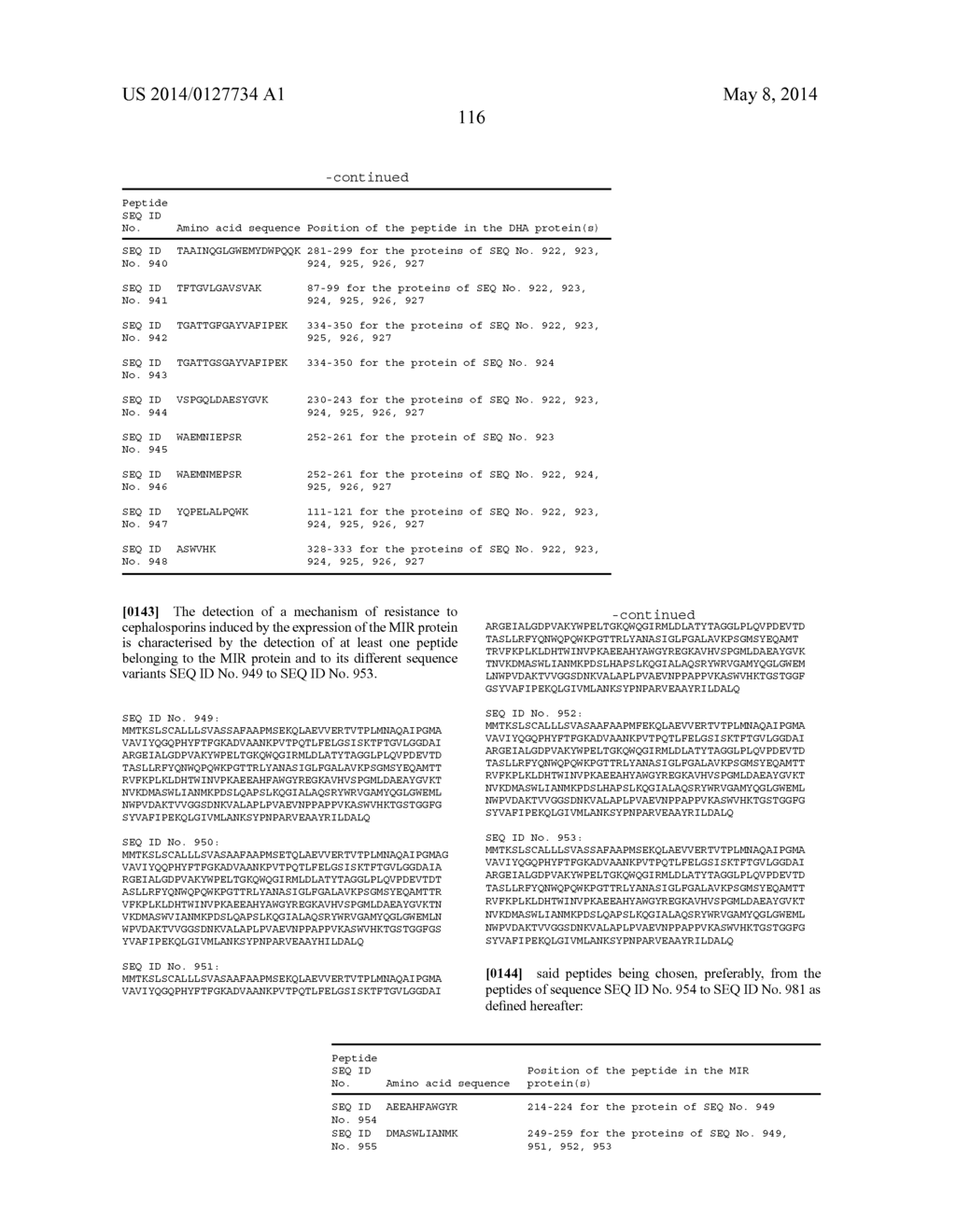 METHOD OF DETECTING AT LEAST ONE MECHANISM OF RESISTANCE TO CEPHALOSPORINS     BY MASS SPECTROMETRY - diagram, schematic, and image 117