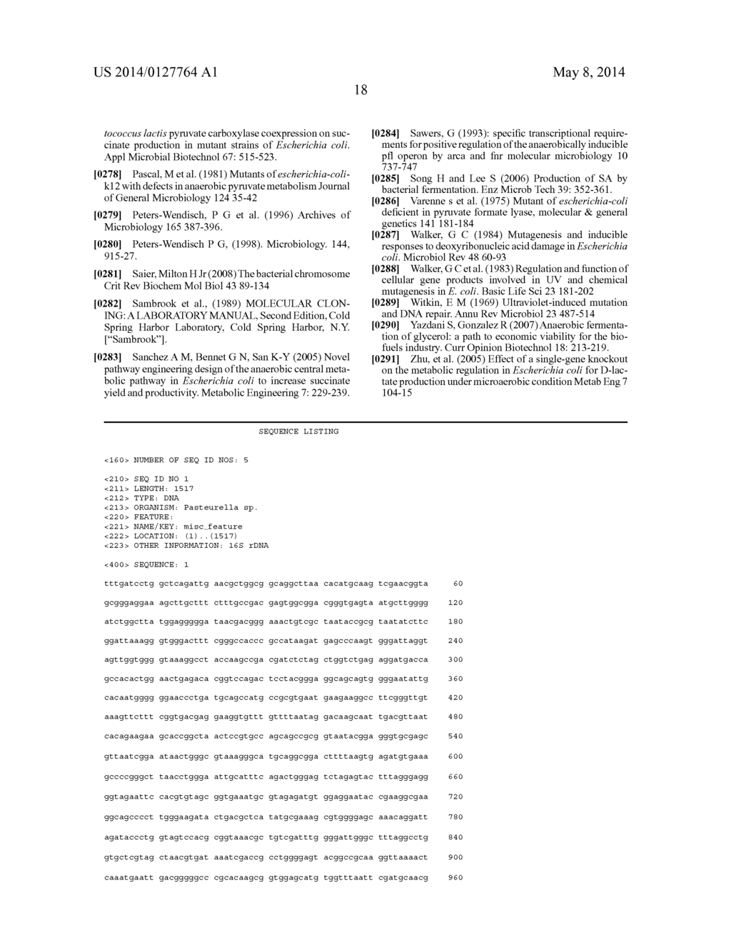 Novel Microbial Succinic Acid Producers and Purification of Succinic Acid - diagram, schematic, and image 21