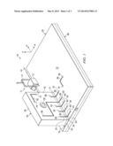 Electronic Assembly with Three Dimensional Inkjet Printed Traces diagram and image