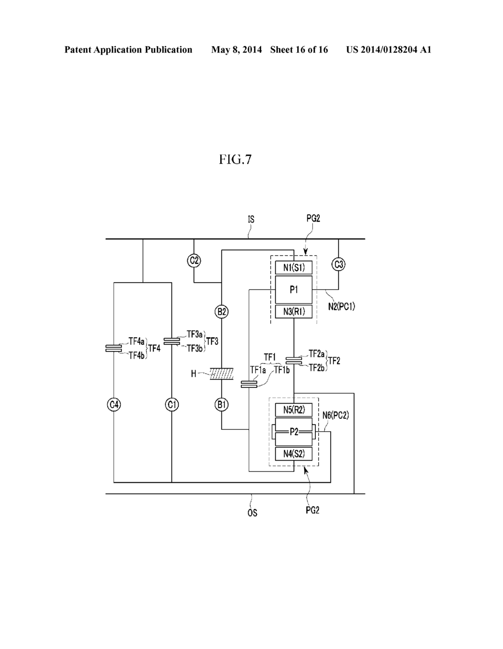 PLANETARY GEAR TRAIN OF AUTOMATIC TRANSMISSION FOR VEHICLE - diagram, schematic, and image 17