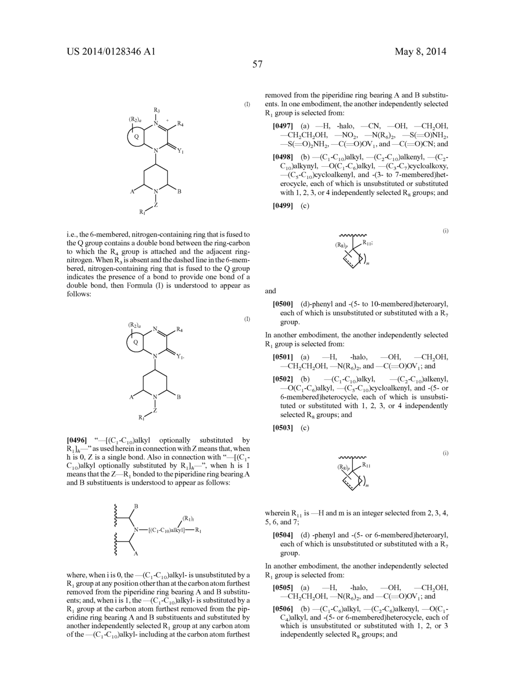 PHOSPHORUS-SUBSTITUTED QUINOXALINE-TYPE PIPERIDINE COMPOUNDS AND USES     THEREOF - diagram, schematic, and image 58