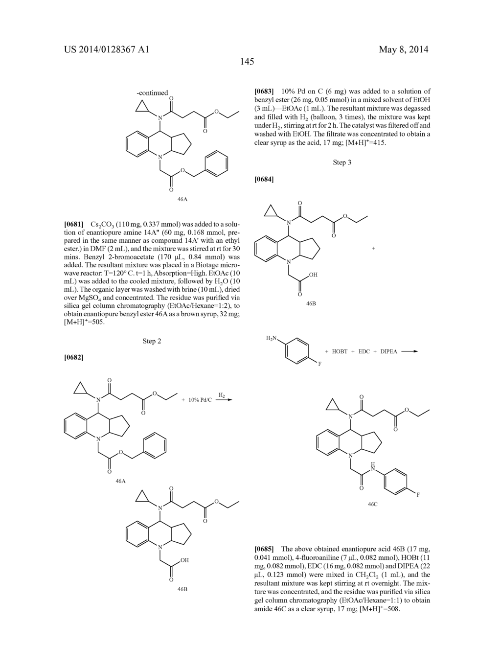 CYCLOALKYL-FUSED TETRAHYDROQUINOLINES AS CRTH2 RECEPTOR MODULATORS - diagram, schematic, and image 147