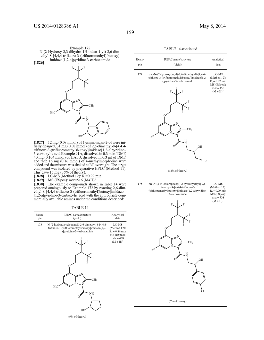 Hydroxy-substituted imidazo[1,2-a]pyridinecarboxamides and their use - diagram, schematic, and image 160