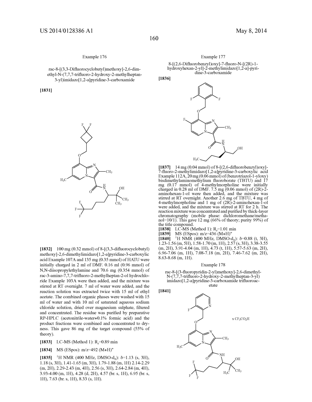 Hydroxy-substituted imidazo[1,2-a]pyridinecarboxamides and their use - diagram, schematic, and image 161