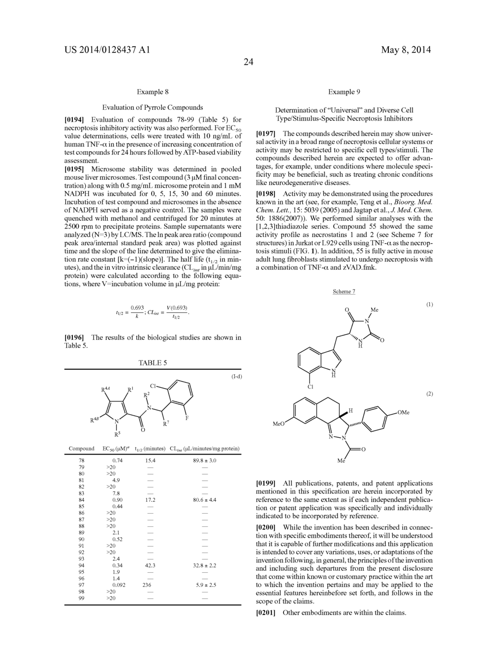 HETEROCYCLIC INHIBITORS OF NECROPTOSIS - diagram, schematic, and image 26