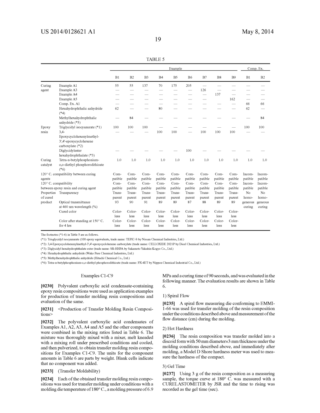 THERMOSETTING RESIN COMPOSITION, EPOXY RESIN MOLDING MATERIAL, AND     POLYVALENT CARBOXYLIC ACID CONDENSATE - diagram, schematic, and image 29