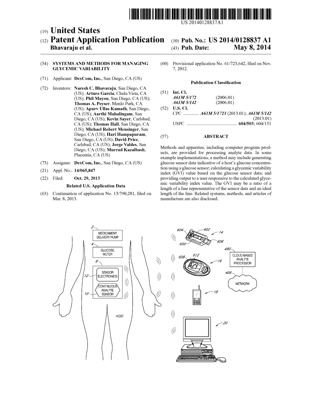 SYSTEMS AND METHODS FOR MANAGING GLYCEMIC VARIABILITY - diagram, schematic, and image 01