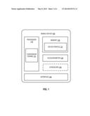 ESTIMATING THE GRAVITY VECTOR IN A WORLD COORDINATE SYSTEM USING AN     ACCELEROMETER IN A MOBILE DEVICE diagram and image